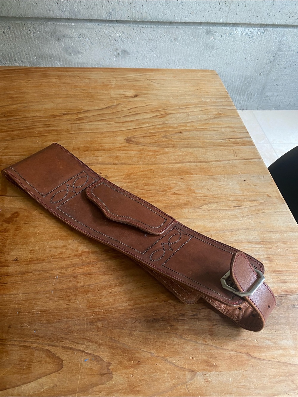 Authentic Vintage Guaiaca Leather Belt